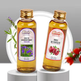 Pack of two Blessing Boutique oils for fertility and purification with natural ingredients